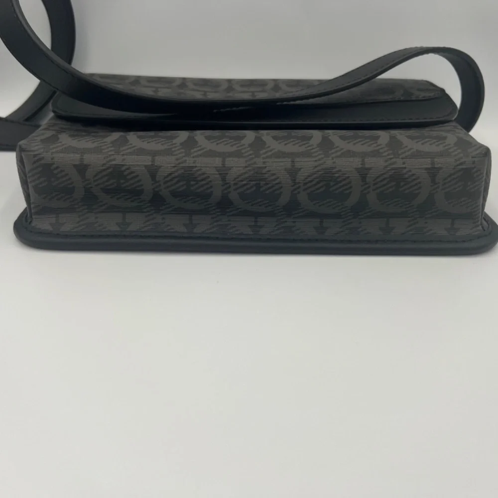 FERRAGAMO GREY Branded belt bag